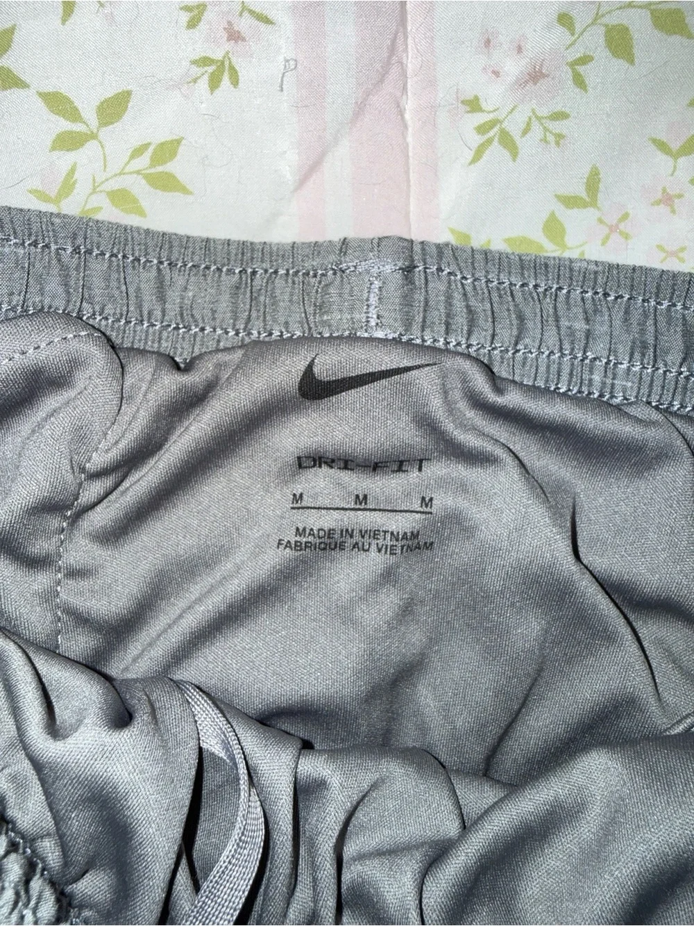 Nike Girls Grey Athletic Shorts